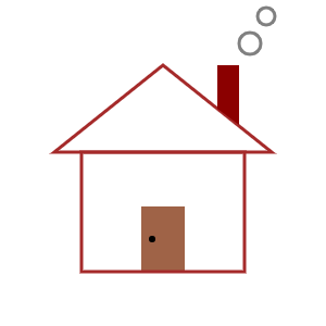 cvans绘画探索：绘制房屋