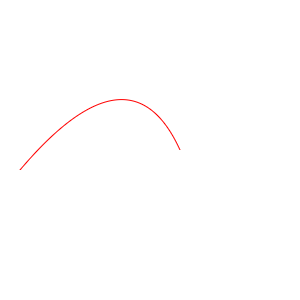 cvans绘画探索：如何绘制二阶贝塞尔曲线